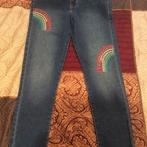 Cat & Jack Beautifully Embroidered Jeans